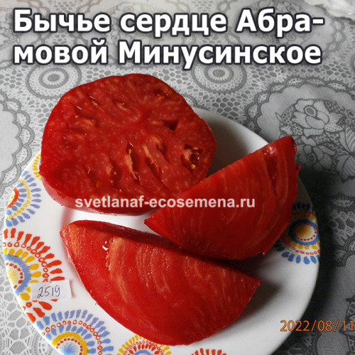 Бычье сердце Абрамовой Минусинское